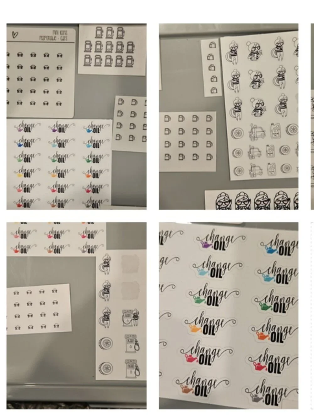 Massive Planner Sticker Lot Thousands of Stickers + Happy Planner Book